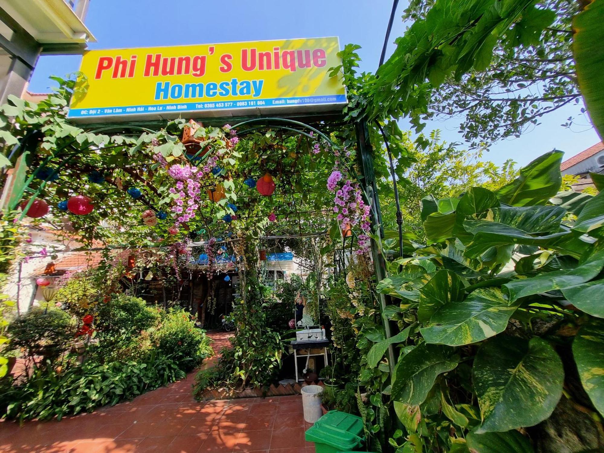 Phi Hung'S Unique Homestay Ниньбинь Экстерьер фото
