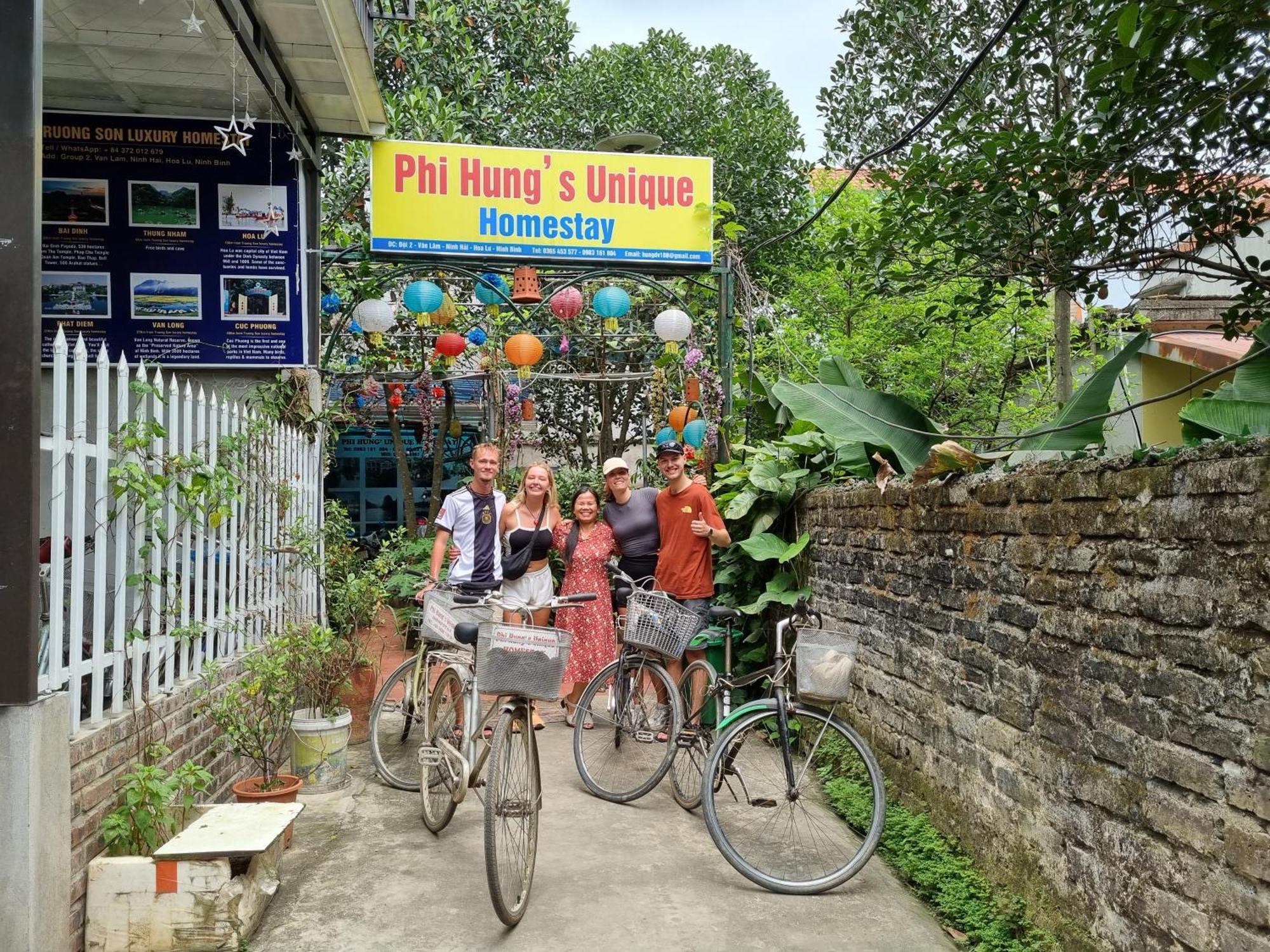 Phi Hung'S Unique Homestay Ниньбинь Экстерьер фото